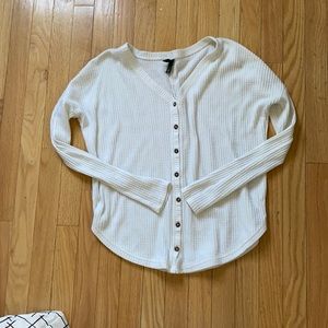 Women’s Knit XS Button Up Long Sleeve